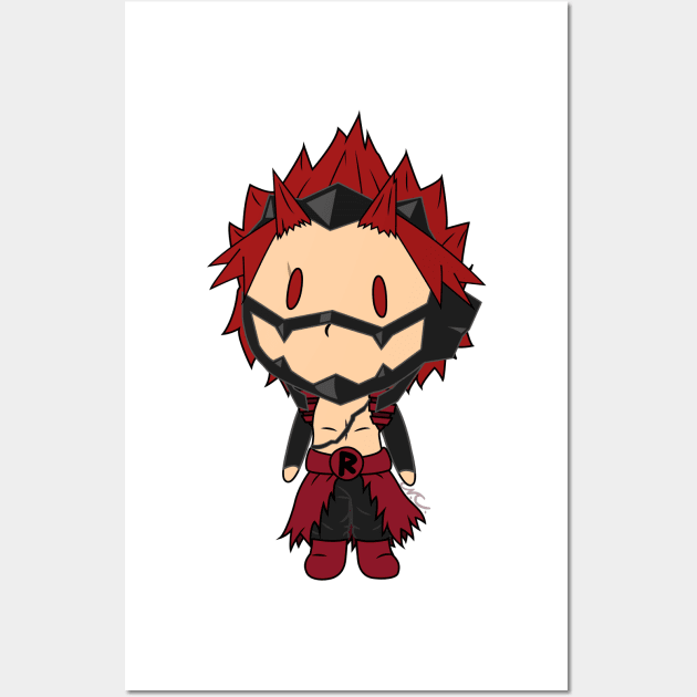 Chibi Red Riot Ver. 2 Wall Art by NsCrafting